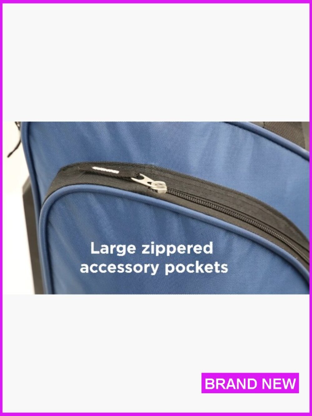 Rolling Duffel Bag Spacious Nylon Travel Gear 30-Inch Check-In Size Trolley - Picture 7 of 7